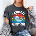 thumbnail image 2 of I Axolotl Questions Funny Kids T-Shirt Unisex, Sizes S-5XL, Tbun, 2 of 5