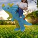 thumbnail image 4 of Disfraz De Dinosaurio Inflable Halloween Cosplay Fiesta De Vestuario Triángulo Traje De Muñecas Para Fiestas De Festivales, 4 of 7