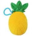 thumbnail image 3 of Squishable / Micro 3" Pineapple Plush Backpack Clip, 3 of 3