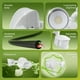 thumbnail image 2 of Luz LED de seguridad Philips 44W 4200lm con sensor de movimiento PIR, 2 of 8