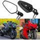 thumbnail image 2 of Espejos para manillar de motocicleta, espejos para motocicleta Xj6 Mt01 Mt03 Mt07 Mt09 (negro) PTI, 2 of 5