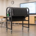 thumbnail image 5 of VIVO Black 16-Device Mobile Open Charging Cart, 5 of 5