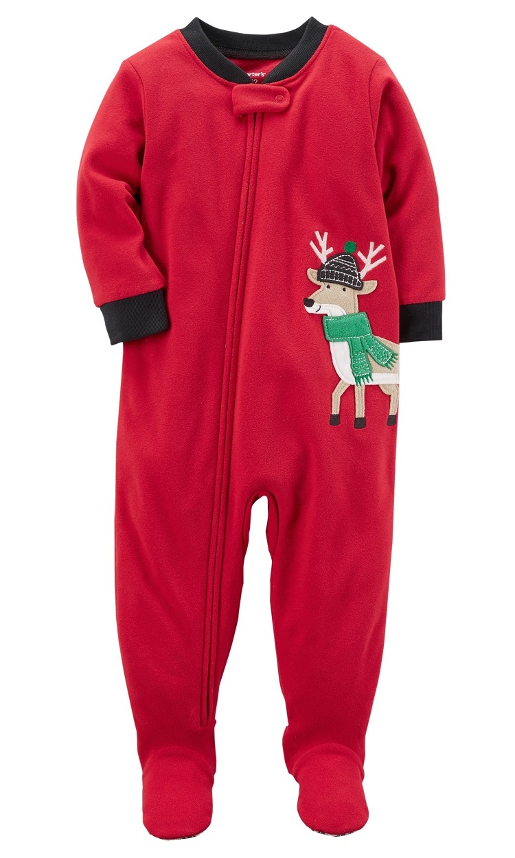 carters fleece pajamas 6 months