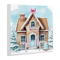 thumbnail image 4 of Stupell Industries Fancy Gingerbread House Holiday Painting Unframed Art Prints Wall Art, 12 x 12, 4 of 8