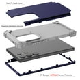 thumbnail image 5 of for Samsung Galaxy S24 Ultra Case, 3 in 1 Heavy Duty Rugged Hybrid Anti Slip Shockproof Hard PC Cover Soft Silicone Bumper Non-Slip Protective Phone Case Cover for Samsung Galaxy S24 Ultra, Darkblue, 5 of 7