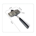thumbnail image 5 of Hot Sandwich Maker, Hot Dog Toaster, Double-Sided Sandwich Baking Pan, Double Sided Frying Pan, Grilled Cheese Maker Nonstick Sandwich Maker Flip Grill Pan （two-color）, 5 of 5