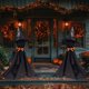 thumbnail image 4 of Decoraciones de Halloween, adornos de Halloween, regalos de Halloween, decoración de fantasmas de Halloween con temporizador de control remoto, lámpara fantasma, adorno para patio, fiesta, jardín, col, 4 of 9