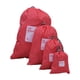 thumbnail image 2 of Travel Drawstring Bag Set - 4 Items Great For Organizing Luggage And Packing Reasons, 2 of 6