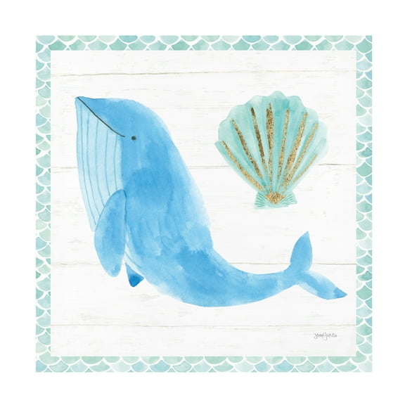 Jenaya Jackson 'Mermaid Friends VII' Canvas Art