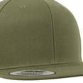 thumbnail image 3 of Yupoong Mens The Classic Premium Snapback Cap, 3 of 4