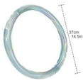 thumbnail image 4 of Sea Mew 14.5 Inch Printing PVC Leather Car Wheel Cover Steering Wheel Cover Auto Accessories, 4 of 6