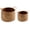 big and small, variant on YEMNPIOS 2PCS Seagrass Belly Basket for Plants and Storage 8.3X6.3X5.5in