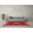thumbnail image 3 of Ahgly Company Indoor Rectangle Medallion Red Traditional Area Rugs, 5' x 7', 3 of 4