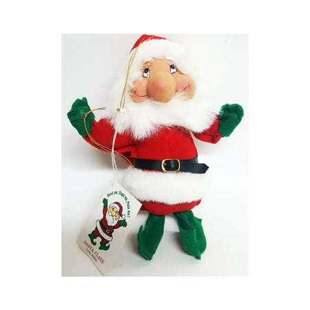 Vintage 1992 Santa's Best The Santakins Bendable Poseable Santa Gnome