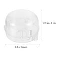 thumbnail image 5 of Soimiss 4pcs Kitchen Safety Guard Transparent PC for Stove Protection, 5 of 5