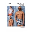 thumbnail image 2 of Vogue Sewing pattern 1897 - Men's Swimsuits and Tank Top, Size: XM (SML-MRF-LRG / 34-36-38-40-42-44), 2 of 10