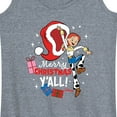 thumbnail image 3 of Toy Story - Merry Christmas Yall Jessie - Women's Racerback Tank Top, 3 of 5