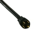 thumbnail image 5 of Hyper Tough 6-Foot 4-Wire Range Cord, Black, Right-angle Plug, 125V/250V, 50A, 5 of 7