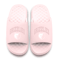thumbnail image 2 of Unisex ISlide Pink Memphis Grizzlies Tonal Pop Motive Slide Sandals, 2 of 5