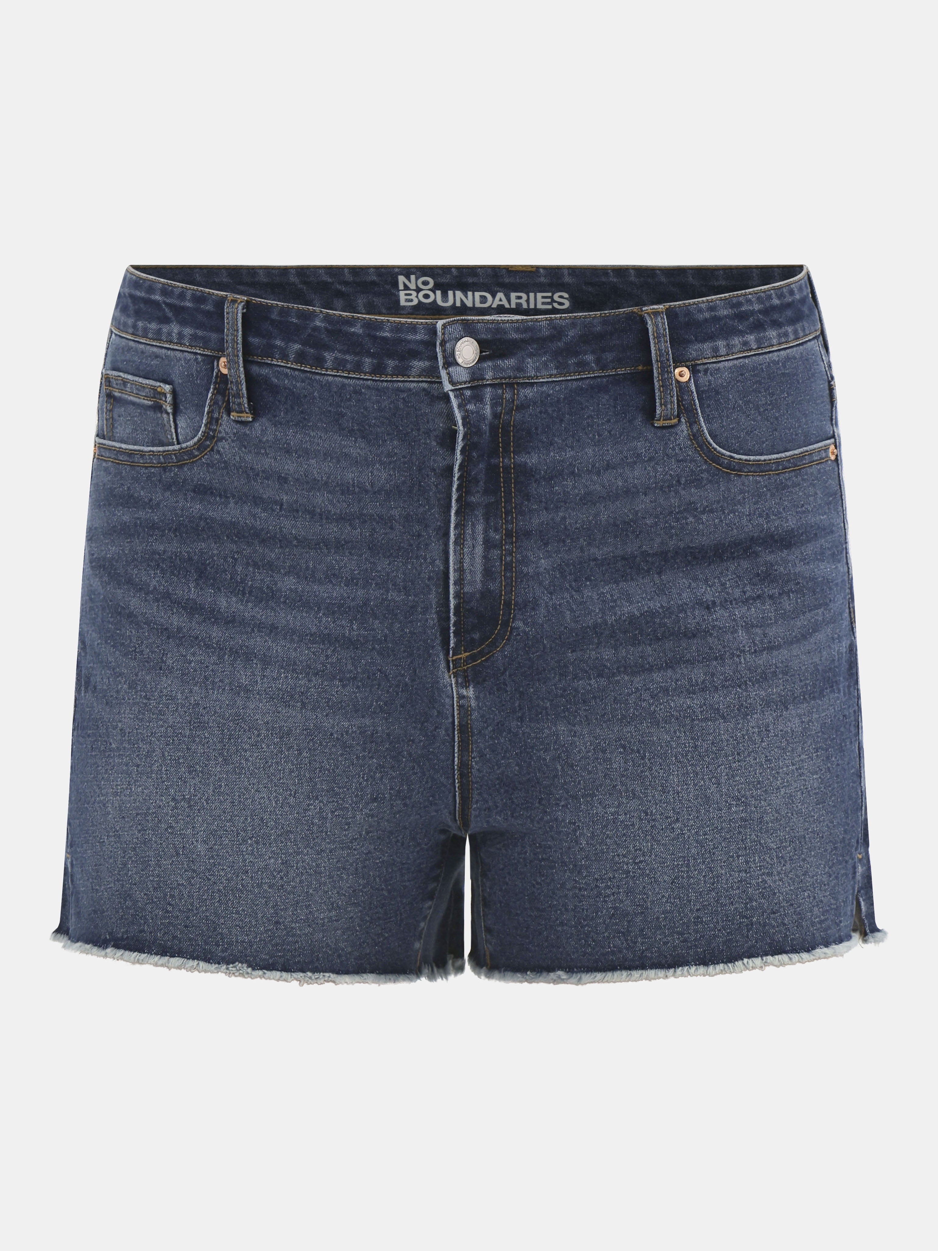 No Boundaries Women's Mid Rise Denim Short, Sizes 2-26W