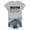 Light Gray, variant on Tshirt Women Casual Top Letter Print Short Sleeve Round Neck Pullover Trendy Womens Tees Light Gray S