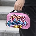 thumbnail image 2 of Valentine's Day Waterproof Oxford Cloth Hard Drive Case Organizer for Electronic Gadgets - Charger Case, Travel Organizer, Cord Organizer Travel Small, Appliance Cord Organizer - 5.9x9.44x3.14 in, 2 of 6