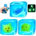 thumbnail image 1 of Los juguetes Squishy Stress Cube de Meijoy brillan en la oscuridad, 1 of 7
