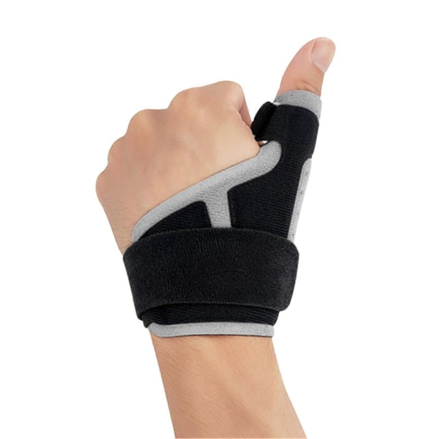 Support de Doigt Amovible Protecteur Respirant Compression Support de Doigt pour Tendinite Déclencheur Pouce