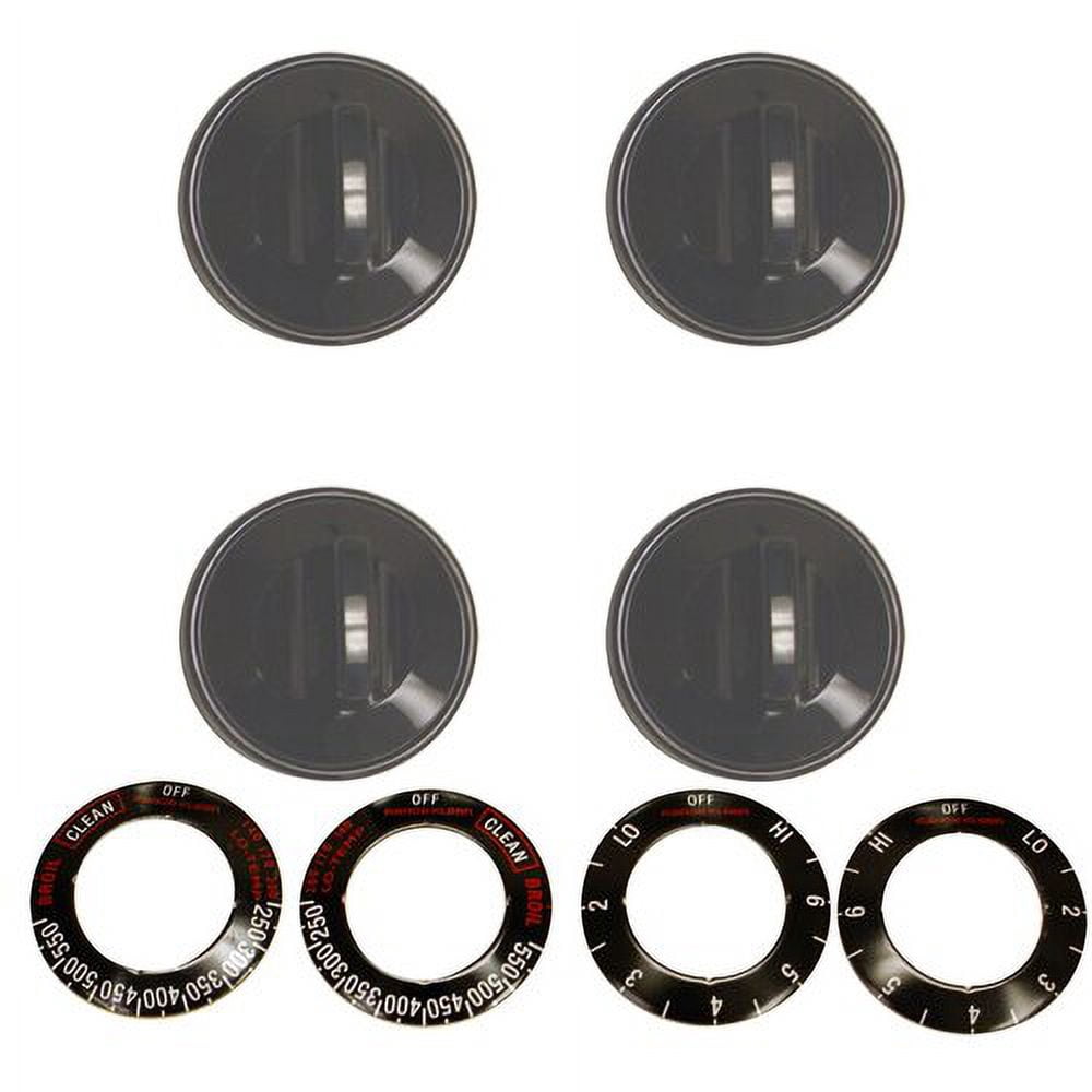 Range Kleen Knob Electric Chrome, 4 Pk