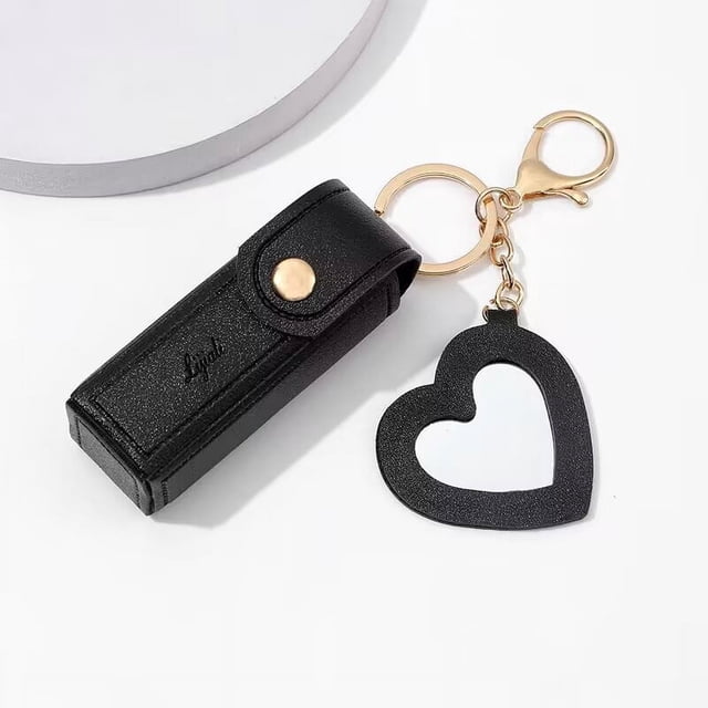 Minibolso de colección con llavero y monedero de regalo con forma de lápiz labial portátil popular