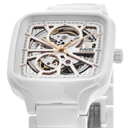 Rado True Square Automatic Open Heart While Dial Ceramic Unisex Watch R27073012