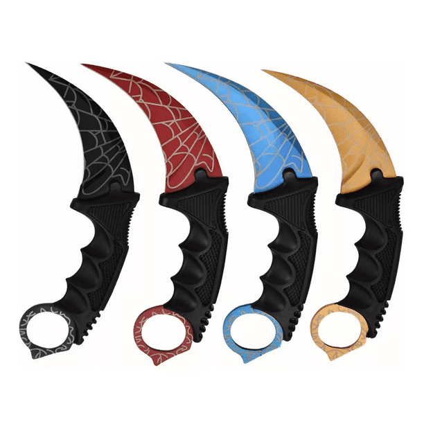 Cuchillo Karambit Labg Tactico Militar Caceria 4pcscolores | Walmart en ...