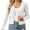 White, variant on Lenpel Women's Cropped Cardigan Sweaters Lightweight V Neck Long Sleeve Scalloped Trim Button down Sweater Tops Casual Knit Cardigans(White,X-Large)