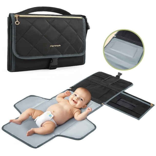Colchoneta Cambiadora mommore 98x56 cm Resistente al Agua y Portátil