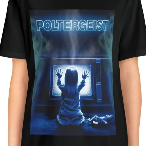 POLTERGEIST Tshirt T-shirt T shirt Vintage Aesthetic Movie Tee 1980s Horror Shir