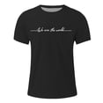 thumbnail image 4 of Casual Short Sleeve T Shirt With Minimalist Letter Print Comfortable Blend Tee for Everyday Wear 6xl T Shirts for Men Big and Tall T Shirts of T Shirts, 4 of 4