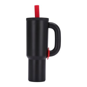 Unique Bargains 40 oz Stainless Steel Insulated Tumbler for Hot and Cold Beverages Black