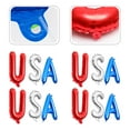 thumbnail image 2 of 12pcs Fourth of July Balloons for Party Scene Layout Decorative Balloons, 2 of 10