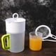 thumbnail image 4 of Colador de alimentos multiusos para leche de frutos secos, leche de soja, zumos, té, yogur, para cocina casera, 1,5 l, s202412241997, 4 of 5