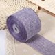 thumbnail image 2 of Cinta de yute de arpillera sintética de 10M, cinta para manualidades, papel de regalo, cinta rústica, accesorios de bricolaje, color morado, 2 of 2
