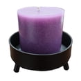 thumbnail image 1 of Vela Energética El Bazar Store Transmutación y Cambio Morado con Base de Acero, 1 of 5