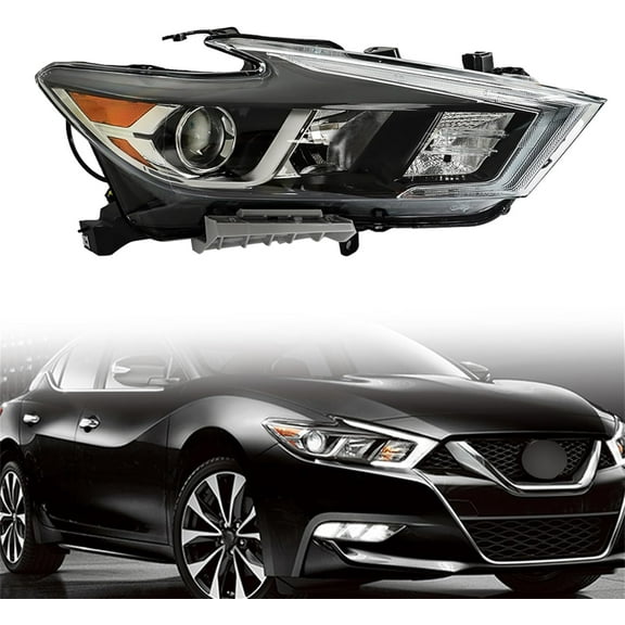 OTTULUR 1 Pack Headlight Assembly Right Side Replacement for 2016 2017 2018 Maxima Headlamp 26010-4RF9B NI2503235