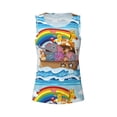 thumbnail image 6 of Sigee Rainbow Animals on Noah's Ark for Women's Workout Tank Top,Running Tank Tops,Sleeveless Gym Clothes, 6 of 8