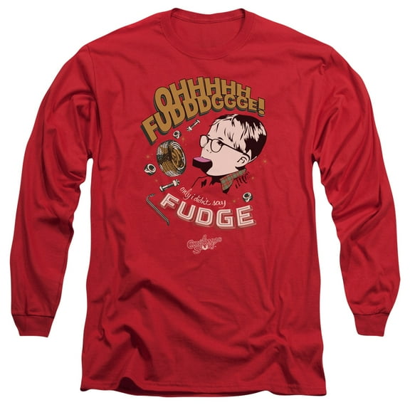 A Christmas Story - Fudge - Long Sleeve Shirt - Medium