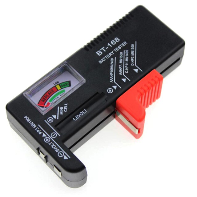Comprobador de batería rápida de la capacidad de la batería 1,5 v Aa Aaa 9v batería cuadrada, 11 Feliz Sencillez