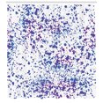thumbnail image 3 of Ambesonne Abstract Shower Curtain, Paint Splatters Art, 69"Wx84"L, Multicolor, 3 of 3
