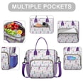 thumbnail image 2 of Princess Castle & Unicorn Pattern Womens Lunch Box for Work,Insulated Large Lunch Bag for Tween and Teen,Loncheras Para Mujer,Leakproof Adult Lunch Bag for Work,Beach,Travel,Picnic,Camping, 2 of 7