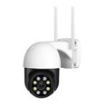 JGJJUGN HD Surveillance Camera with Pan-Tilt and Night Vision, WiFi
