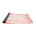 thumbnail image 2 of Ahgly Company Indoor Round Solid Red Modern Area Rugs, 3' Round, 2 of 4
