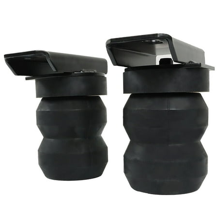 BST BSSP Rear Suspension Enhancement System DR2500D Compatible with 2014-2023 RAM 2500 4WD/2WD Pickup Rubber Suspension Helper Spring Kit 8600 lbs Capacity